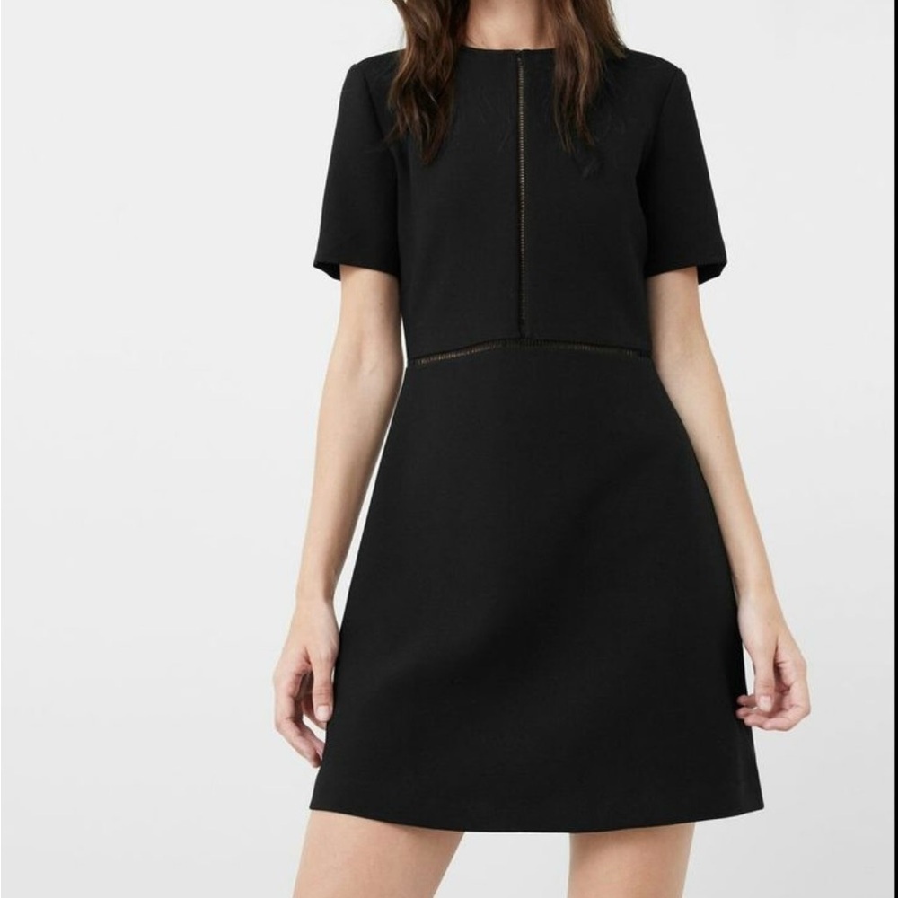 Mango woman short sleeve round neck size 8